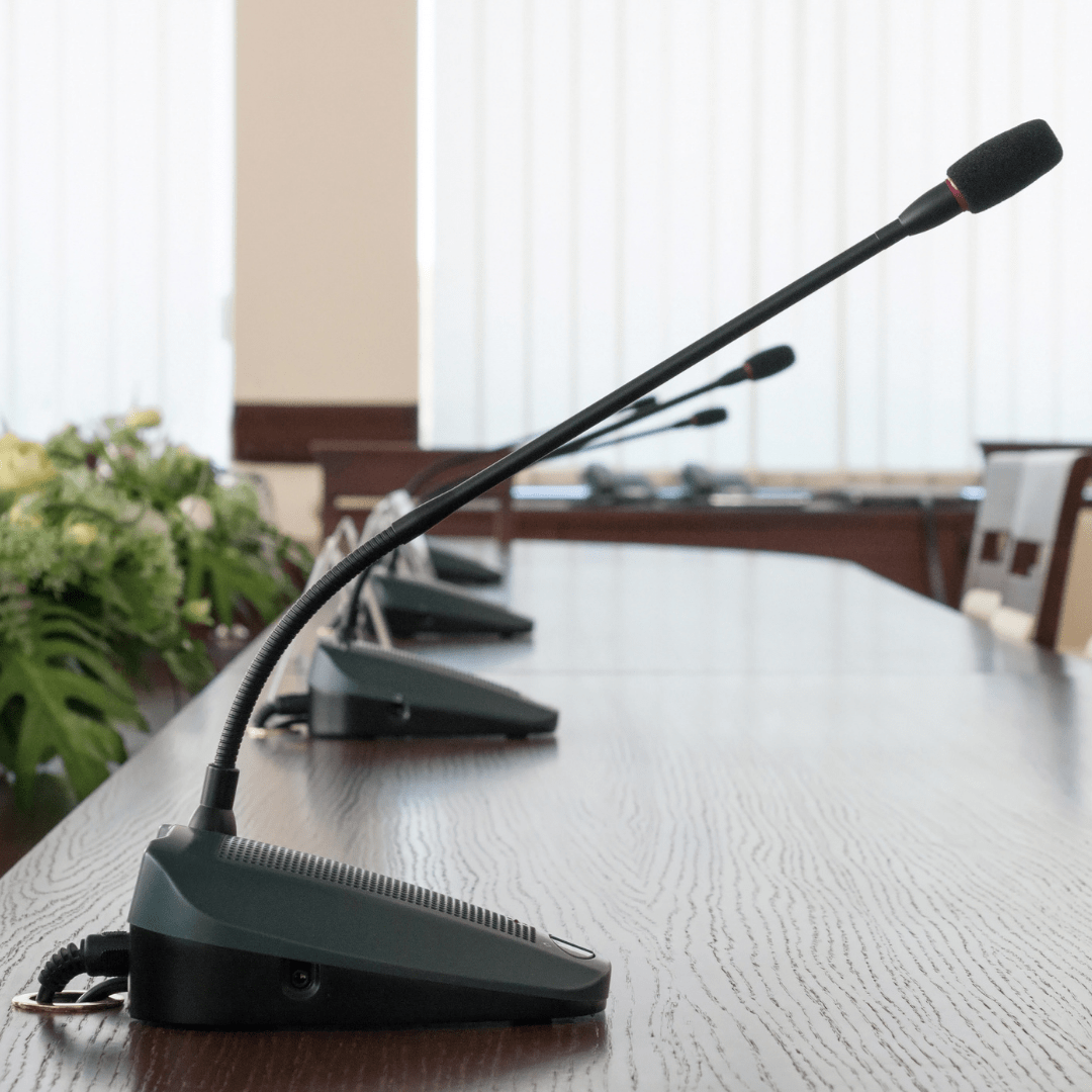 Konferans ve Simultane Tercüme Sistemler 2 konferans sistemleri mikrofon